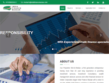 Tablet Screenshot of indiafinancebazaar.com